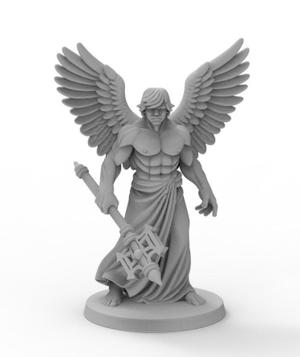 DUNGEONS AND DRAGONS MINIATURE - ANGEL DEVA - 35 MM - D&D