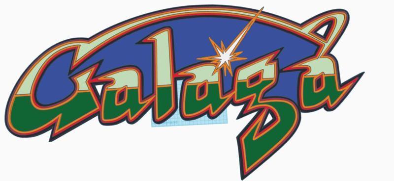 Galaga Logo HD