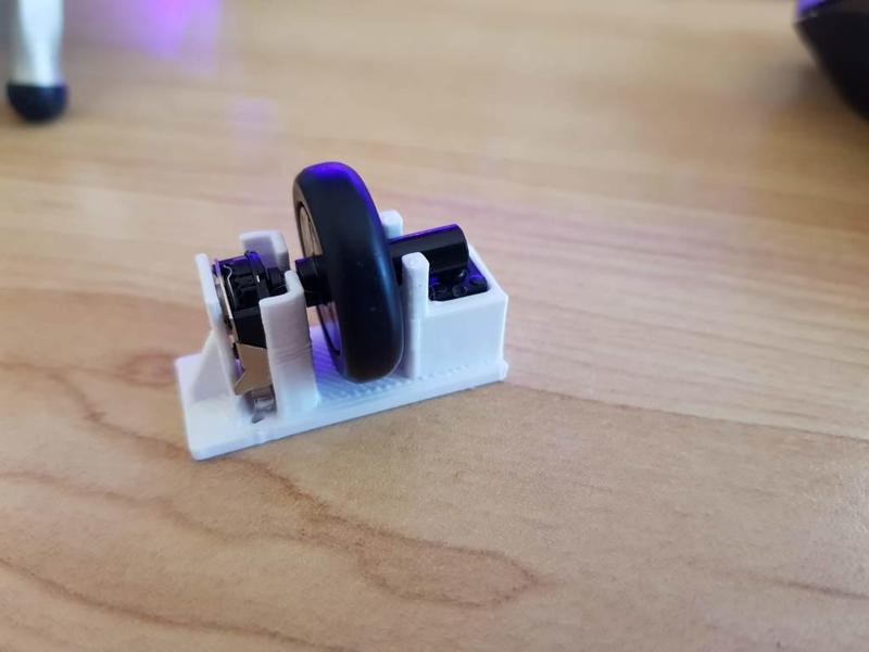 Mouse wheel supports