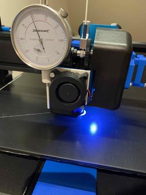 Artillery Sidewinder X1 Dial gauge mount