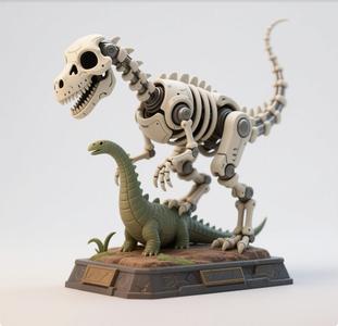 skeleton dinosaur