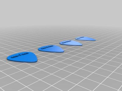 Guitar Pick with Grip