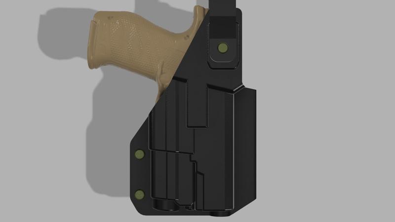 WALTHER PDP 4 INCH DUTY  OWB COMPRESSION MOLD