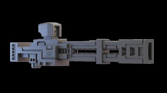 Space Communist Outdated Mech Railgun