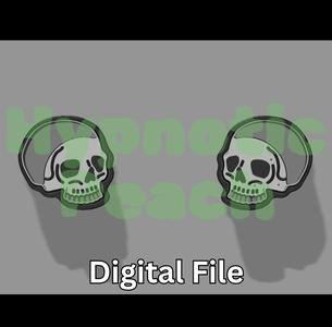 Skull Polymer Clay Cutter