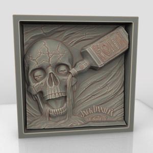 Jack Daniels Skull Decor - 9