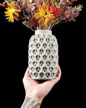 Trihex Flower Vase by MODERN MACHINE