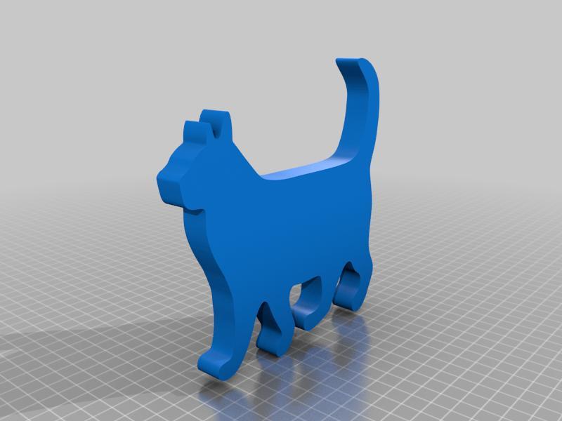 Chubby Cat Wall Decor