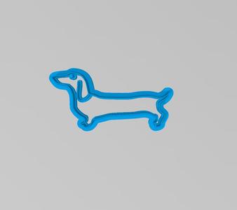 Weinner Dog -  Polymer Cutter