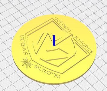 Vegas golden knights coaster