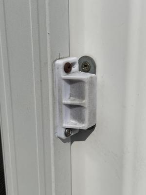 Magnet holder for mosquito mesh door