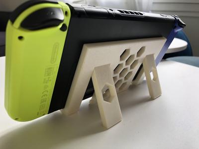 Nintendo Switch stand with flaps