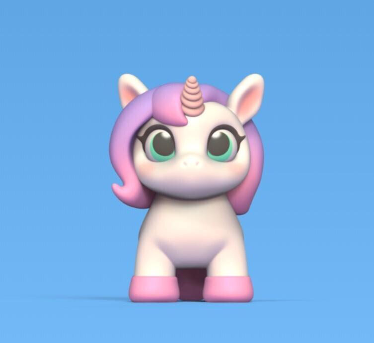 Cute Cartoon Unicorn