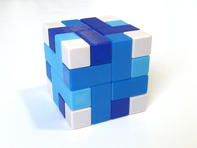 Convolution - Interlocking puzzle by Stewart Coffin (STC #30)