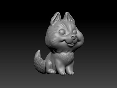 chibi husky