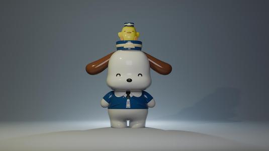 Pochacco Train Uniform
