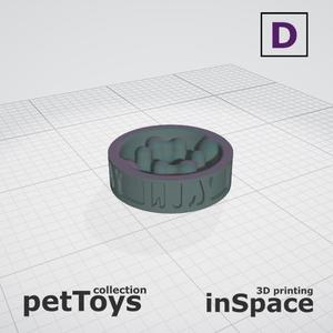 Pet - Dog - Bowl - Lily - customized - slow feeder
