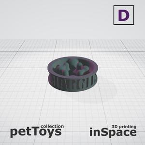 Pet - Dog - Bowl - Maggie - customized - slow feeder