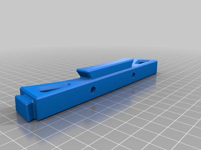 Base with screw holes for mounting