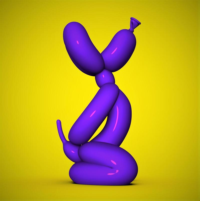 Balloon Dog Yoga -Herd Pose