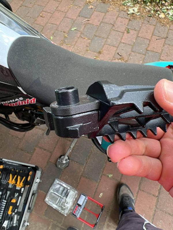 DRC Wide Footpeg Motocross Yamaha Tenere KTM Honda Kawasaki