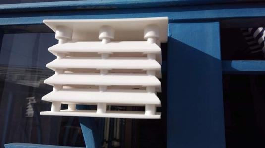 Outdoor housing for Xiaomi/Aqara temperature sensor