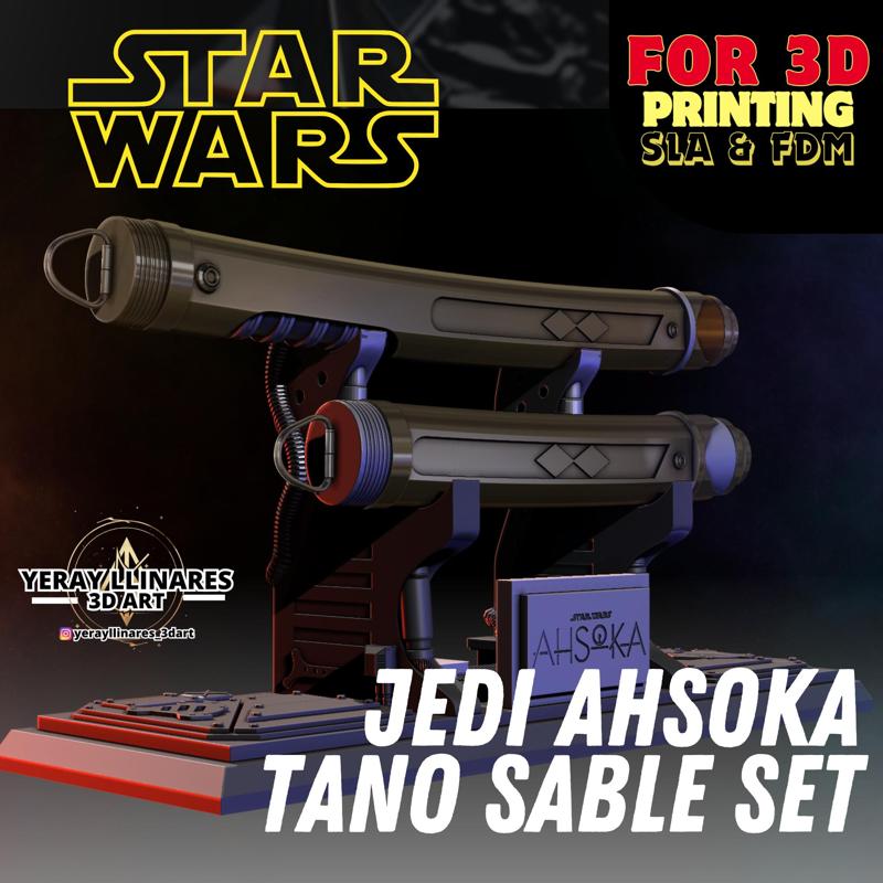 Jedi Ahsoka Saber Set Replica