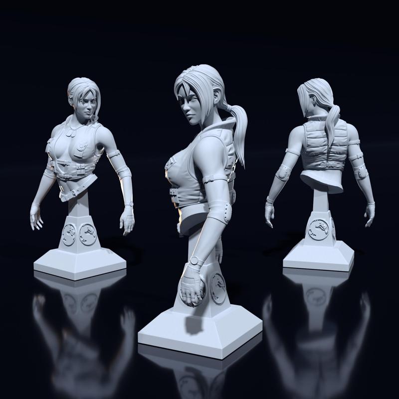 Sonya Blade (MK 9) (BUST)