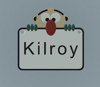 Kilroy Name Tag