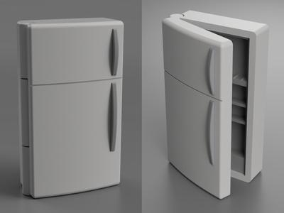 Fridge Magnet (print-in-place hinge)