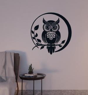 WALL DECORATION OWL 2D WALL ART