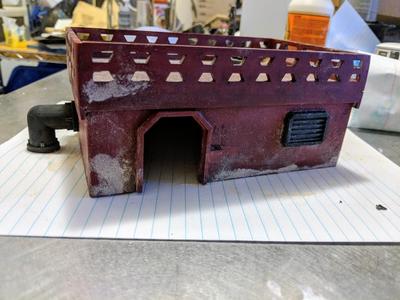 Laser cut Star Wars Legion MDF building