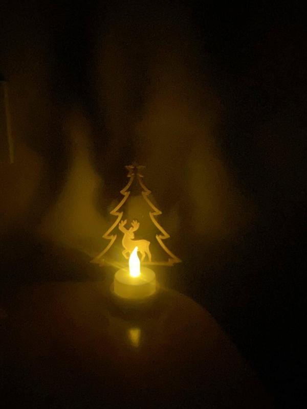 COMMERCIAL LICENSE Christmas tree led tea light holder decoration