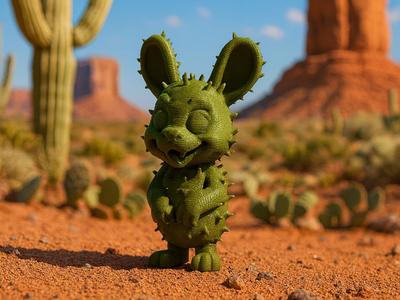 The Cactus Rabbit – Thorny & Playful