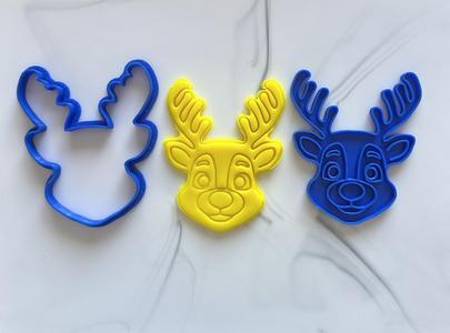 Cookie cutter Reindeer