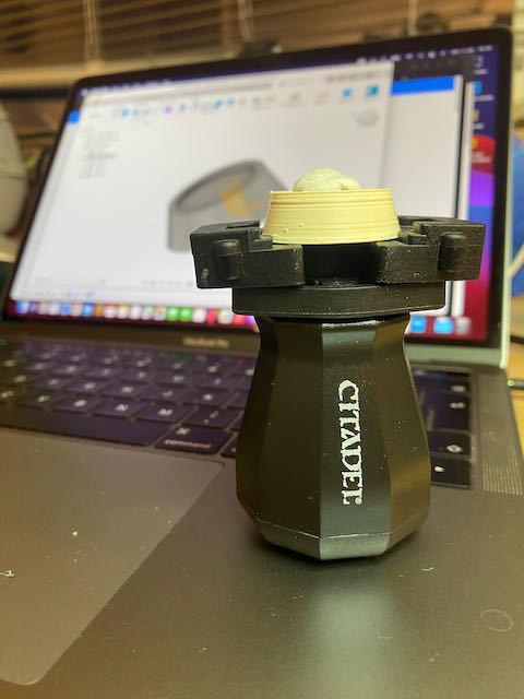 Putty Adaptor for Citadel paint handle