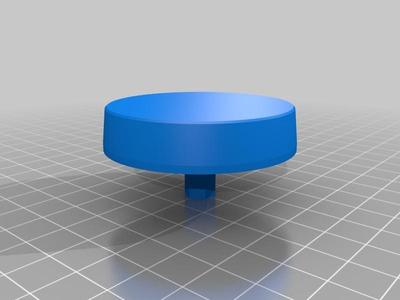 Filament re-spooling adapter for colorfabb 750g spools