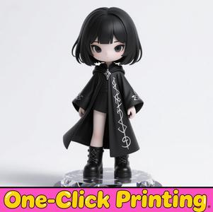 Anime Girl Sculpture