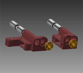 Prusa i 3 style -X axis ends