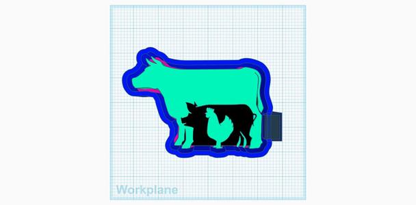 Cow Pig Chicken