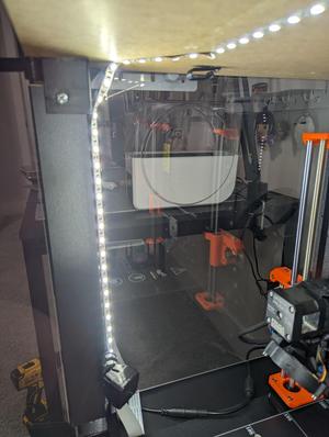 LED Angled Bracket for Enclosures