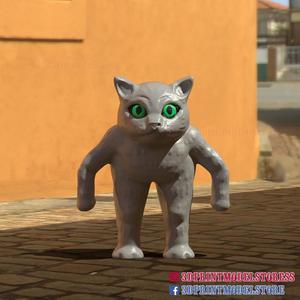 Meme Cat - Cute Cat STL File 3D Printable