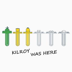 Bookmark Kilroy was Here