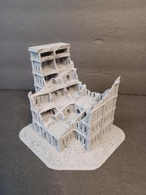 Gothic Ruined Building 64