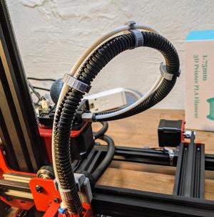 Bowden Tube Cable Clip