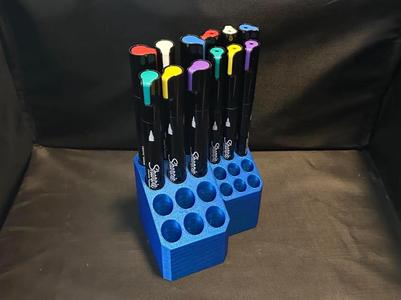 Sharpie Creative Marker Caddy - Chisel & Brush Tip