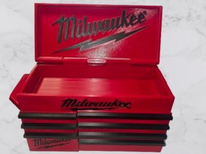 Desktop Mini Toolbox – Milwaukee Style