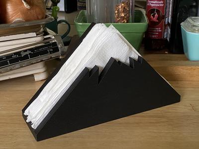 Mountain Napkin Holder