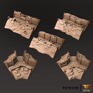 Trenched Battlefield - Aditional trenches