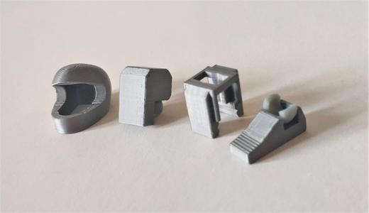 Modified parts for soozafone's LUCKY 13 Figure